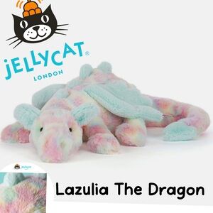 🌸Jellycat Lazulia Dragon NWT